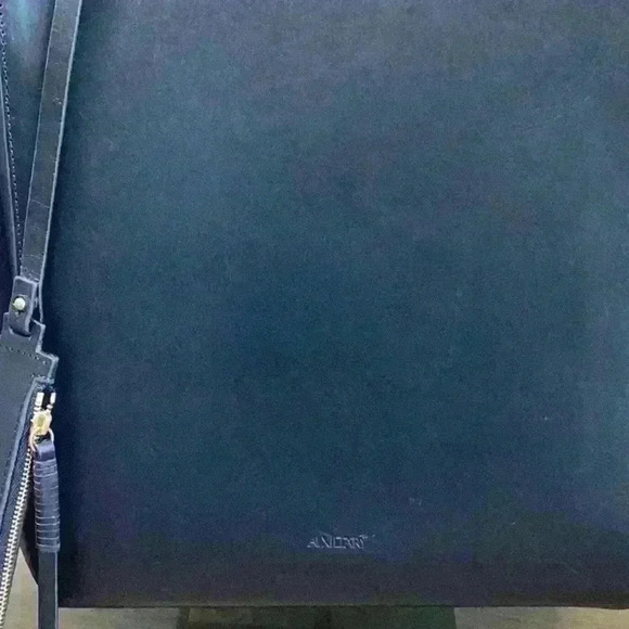 Alxiliary Black Leather Tote Bag - Picture 3 of 16